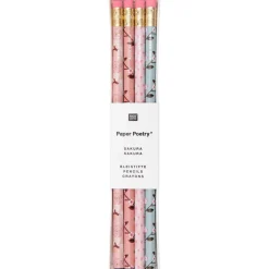 Lyijykynä 4 kpl Sakura Rico Design