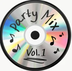 PopSockets LLC Älypuhelimen pidike Backspin Party Mix CD PopSocket* Puhelintarvikkeet|Puhelintarvikkeet