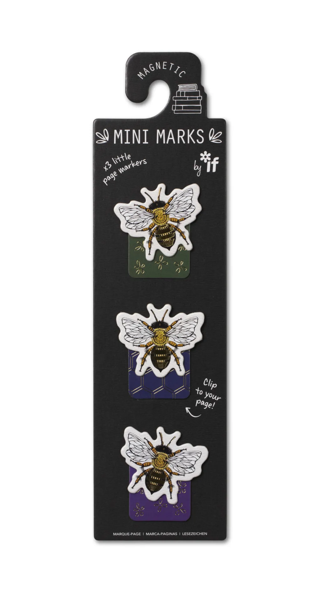 THAT COMPANY CALLED IF Magnetic Mini Marks By If - Bees* Kirjan Ystävä -Kirjatuotteet