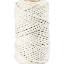 Suomalainen.com Makrameenyöri 4mm/55m luonnonvalkoinen 330g* Makramee