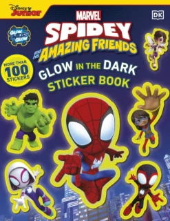 Marvel Spidey and His Amazing Friends Glow in the Dark Sticker Book