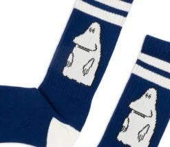 Miesten Sukat Retro mörkö sininen NordicBuddies