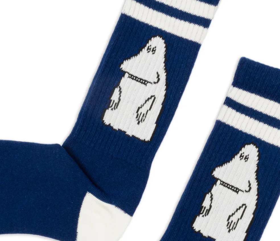 Miesten Sukat Retro mörkö sininen NordicBuddies
