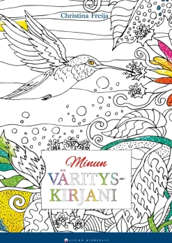 Delfiini kirjat Minun värityskirjani* Harrastekirjat|Aikuisten Värityskirjat Ja Värikynät