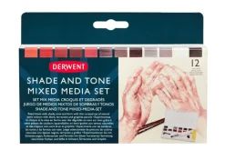 Mixed media-setti Derwent Shade and Tone Mixed Media Set