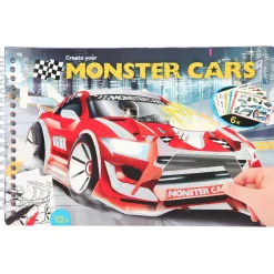 Depesche GmbH Monster Cars Taskuvärityskirja* Puuha, Väritys Ja Askartelu