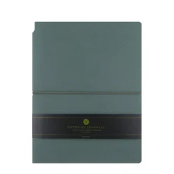 Victoria Paper Products Ltd. Muistikirja A5 KUKA Victorias Journals vihreä, tyhjät sivut* Päiväkirjat Ja Ystäväkirjat