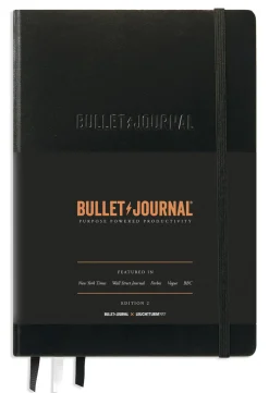Muistikirja A5 Leuchtturm1917 Bullet Journal Edition 2 musta