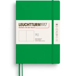 Suomalainen.com Muistikirja A5 Leuchtturm1917 Soft Spring Leaf plain, pehmeäkantinen planco* Leuchtturm1917 -Muistikirjat