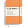 Concess Nordic Ab Muistikirja A5 Leuchtturm1917 Hard Ruled Apricot, kovakantinen viivallinen* Leuchtturm1917 -Muistikirjat
