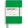 Suomalainen.com Muistikirja A5 Leuchtturm1917 Soft Spring Leaf dotted, pehmeäkantinen pistesivut* Leuchtturm1917 -Muistikirjat