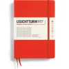 Concess Nordic Ab Muistikirja A5 Leuchtturm1917 Hard Ruled Lobster, kovakantinen viivallinen* Leuchtturm1917 -Muistikirjat