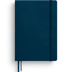 Suomalainen.com Muistikirja A5 Leuchtturm1917 Hard Deep Sea dotted, kovakantinen pistesivut* Päiväkirjat Ja Ystäväkirjat|Leuchtturm1917 -Muistikirjat