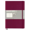 Suomalainen.com Muistikirja B5 Leuchtturm1917 Soft Port Red dotted, pehmeäkantinen pistesivut* Leuchtturm1917 -Muistikirjat