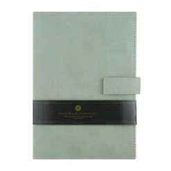 Victoria Paper Products Ltd. Muistikirja nappikiinnityksellä, vihreä Victorias journals* Päiväkirjat Ja Ystäväkirjat
