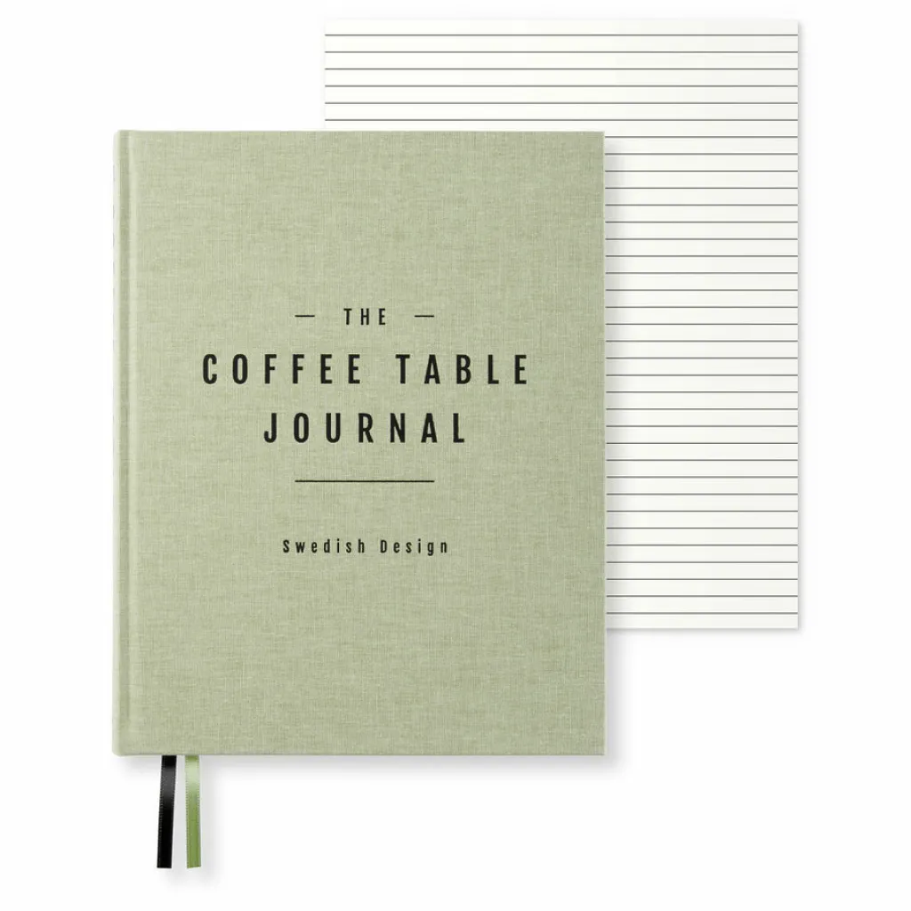 Concess Nordic AB Muistikirja Paperstyle Coffee Table khaki vihreä* Päiväkirjat Ja Ystäväkirjat
