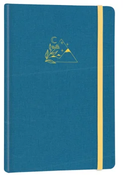 Muistikirja Victorias Journals 9x14/240s kovakantinen pistesivut, petrooli