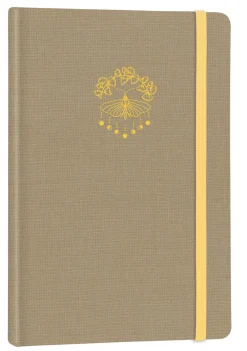Victoria Paper Products Limited Muistikirja Victorias Journals 9x14cm/240s kovakantinen pistesivut, beige* Opiskelutarvikkeet