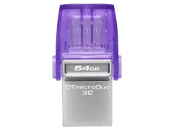 Muistitikku 64GB DataTraveler microDuo USB-A + USB-C Kingston