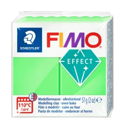 Staedtler Muovailumassa Fimo Effect 501 neon green* Muut Askartelutarvikkeet