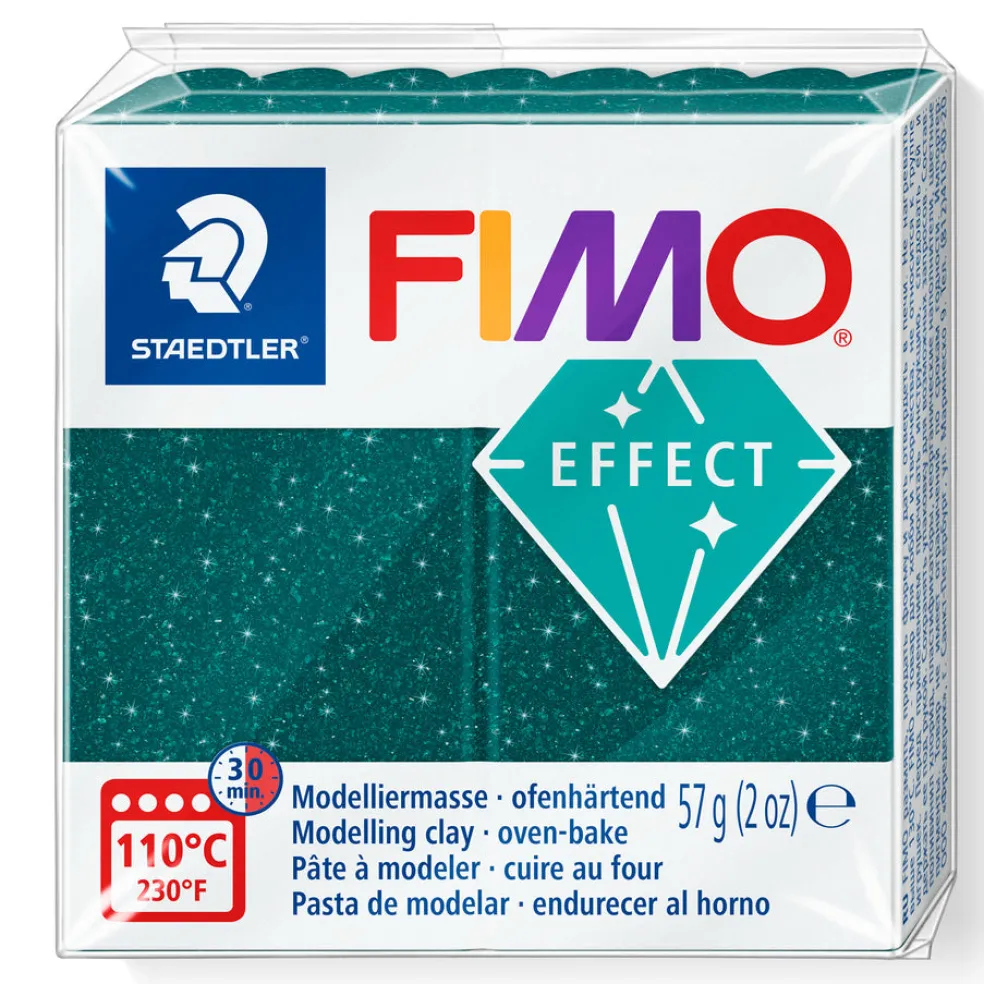Muovailumassa Fimo Effect 562 galaxy vihreä