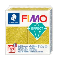 Staedtler Muovailumassa Fimo Effect 112 kulta glitter* Muut Askartelutarvikkeet|Askartelu