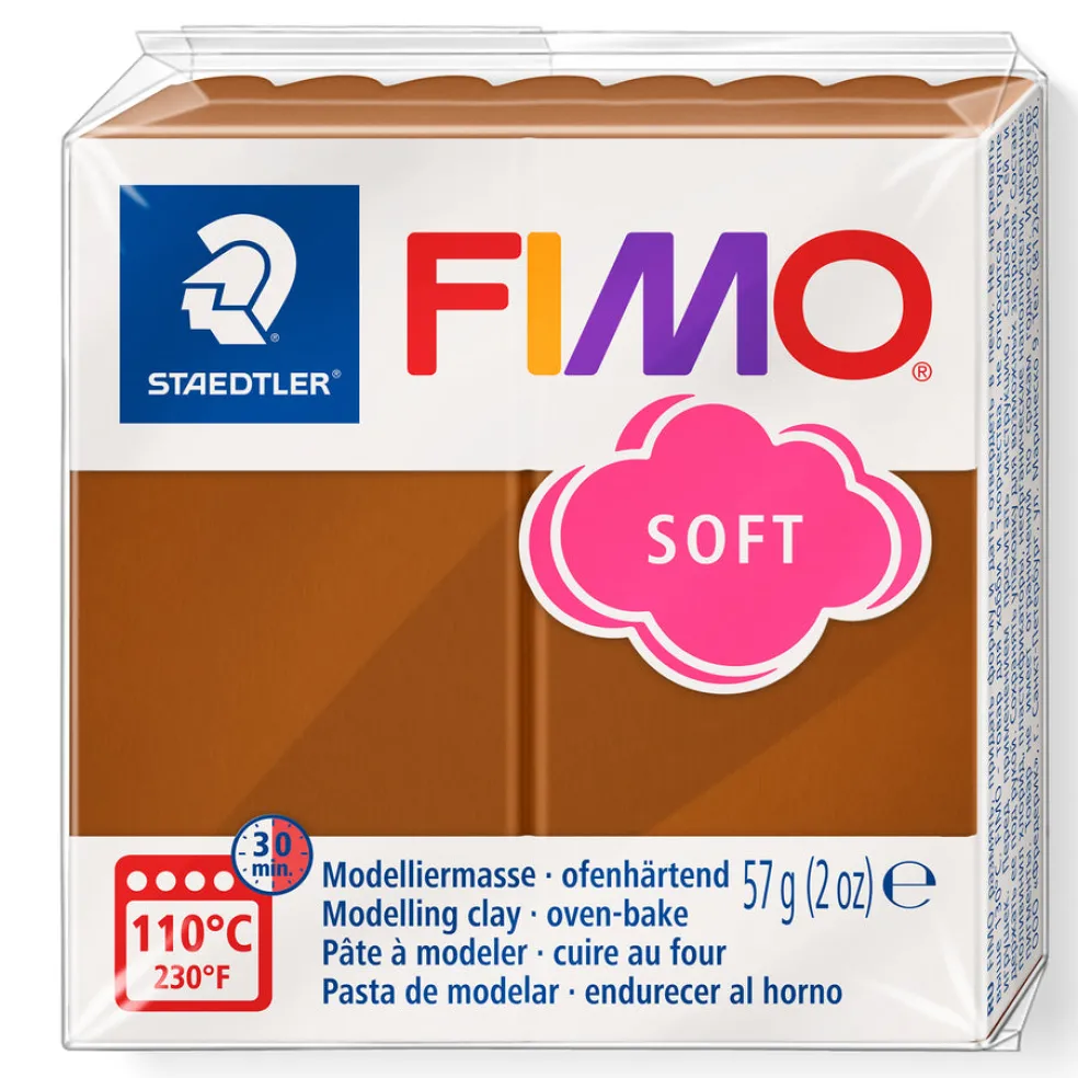 Muovailumassa Fimo Soft 7 caramel