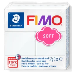 Muovailumassa Fimo Soft 0 white