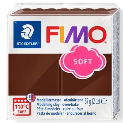 Staedtler Muovailumassa Fimo Soft 75 chocolate* Muut Askartelutarvikkeet