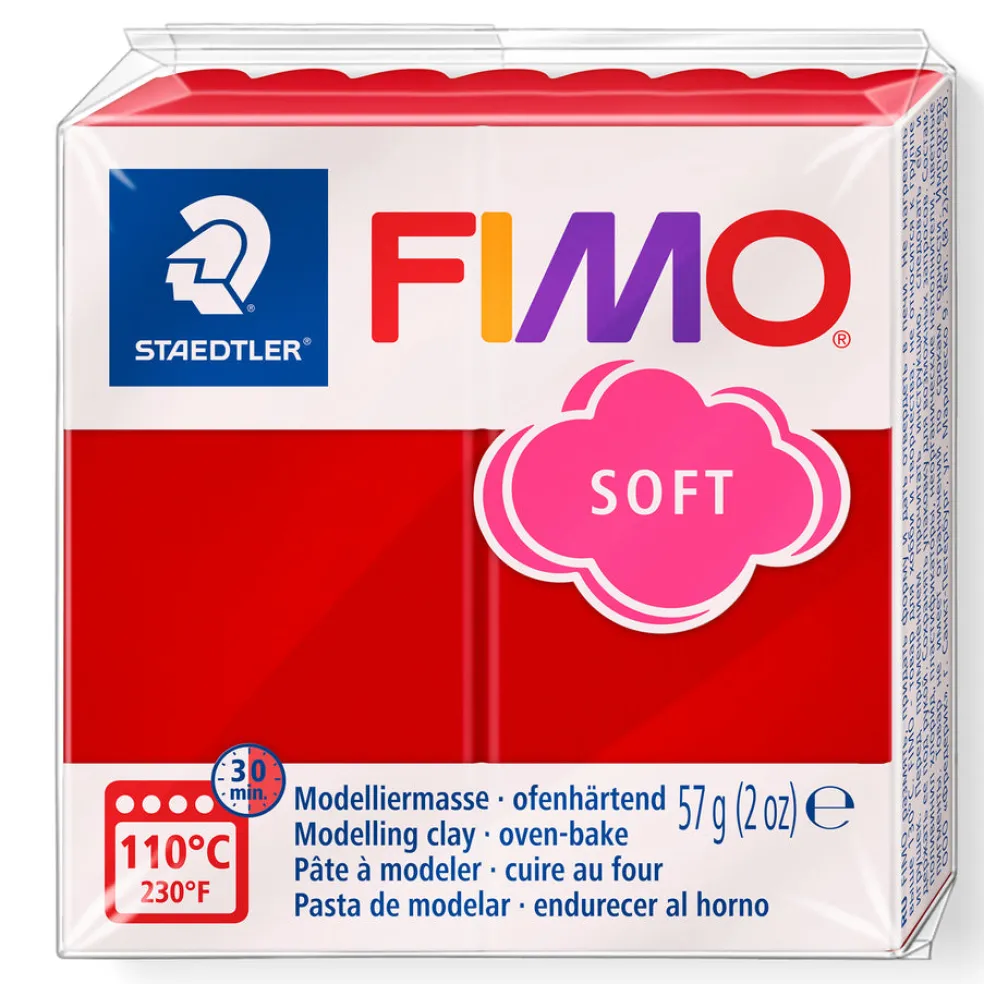 Muovailumassa Fimo soft 2P christmas red