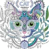 C & T Publishing My Cat Mandala Coloring Book* Puuha, Väritys Ja Askartelu