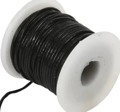 Nahkanauha 1mm/10m musta