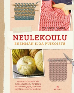Kustannus-Mäkelä Neulekoulu* Neulontakirjat|Neulontakirjat