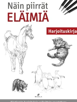 Näin piirrät eläimiä - Harjoituskirja