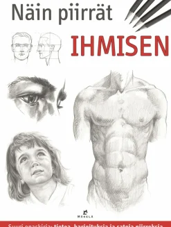 Kustannus-Mäkelä Näin piirrät ihmisen* Harrastekirjat|Aikuisten Värityskirjat Ja Värikynät