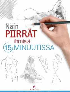 Kustannus-Mäkelä Näin piirrät ihmisiä 15 minuutissa* Harrastekirjat|Piirustusoppaat Ja Taidekirjat