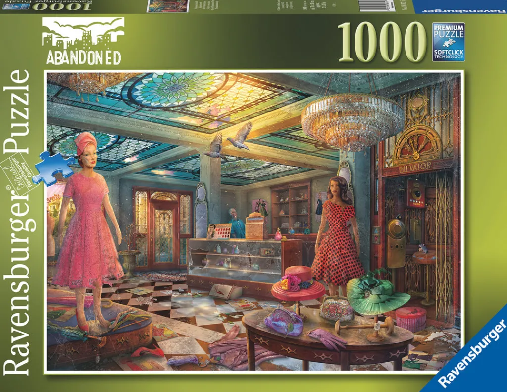 Ravensburger Palapeli 1000 palaa Deserted Department Store* Palapelit|Pelit Ja Lelut