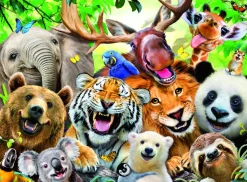 Ravensburger Palapeli 300 palaa Exotic Animals Selfie* Palapelit|Pelit Ja Lelut