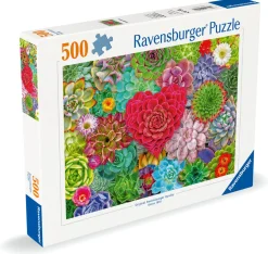 Ravensburger Palapeli 500 palaa Succulent Love* Pelit Ja Lelut|Palapelit