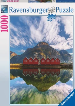 Ravensburger Palapeli 1000 palaa Sunndalsora* Pelit Aikuisille|Palapelit