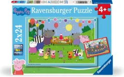 Ravensburger Palapeli 2 x 24 palaa Peppa Pig* Palapelit|Pelit Ja Lelut