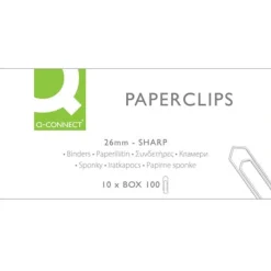 Paperiliitin 25 mm 100 kpl Connect