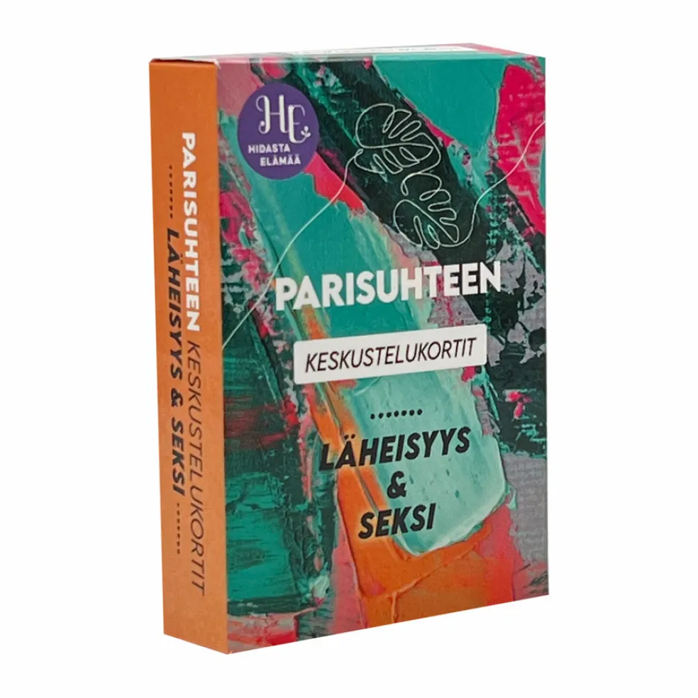 Parisuhteen keskustelukortit - Läheisyys ja seksi Hidasta Elämää