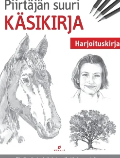 Kustannus-Mäkelä Piirtäjän suuri käsikirja - Harjoituskirja* Harrastekirjat|Piirustusoppaat Ja Taidekirjat