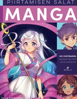 Kustannus-Mäkelä Piirtämisen salat: MANGA* Lasten Uutuustuotteet|Piirustusoppaat Ja Taidekirjat