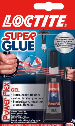 Suomalainen.com Pikaliima Loctite Super Glue geeli 3g* Muut Askartelutarvikkeet|Askartelu