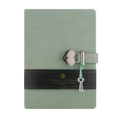 Victoria Paper Products Ltd. Päiväkirja lukolla vihreä Victorias Journals* Päiväkirjat Ja Ystäväkirjat
