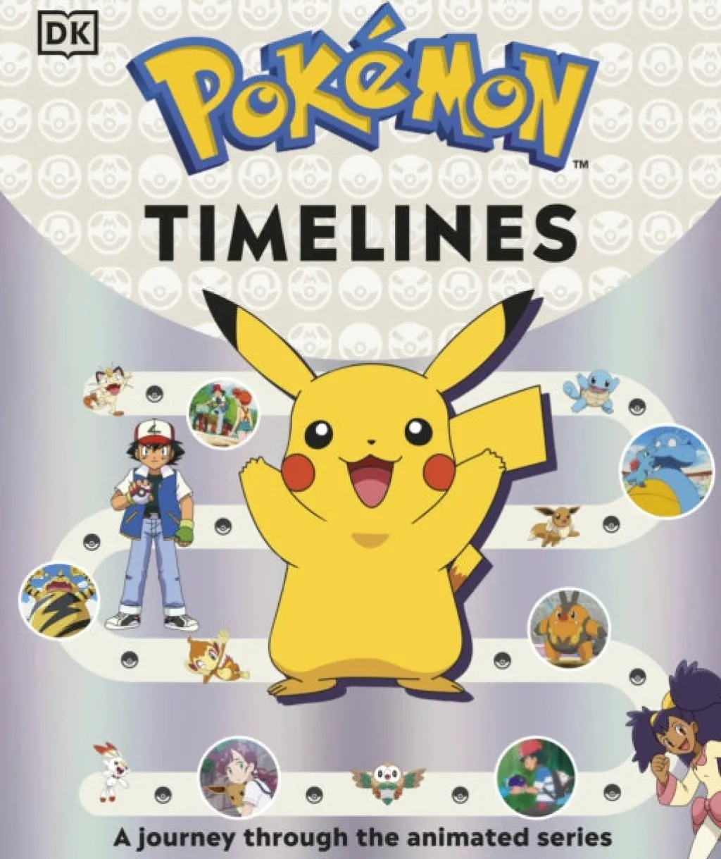 Dorling Kindersley Ltd Pokemon Timelines* Puuha, Väritys Ja Askartelu
