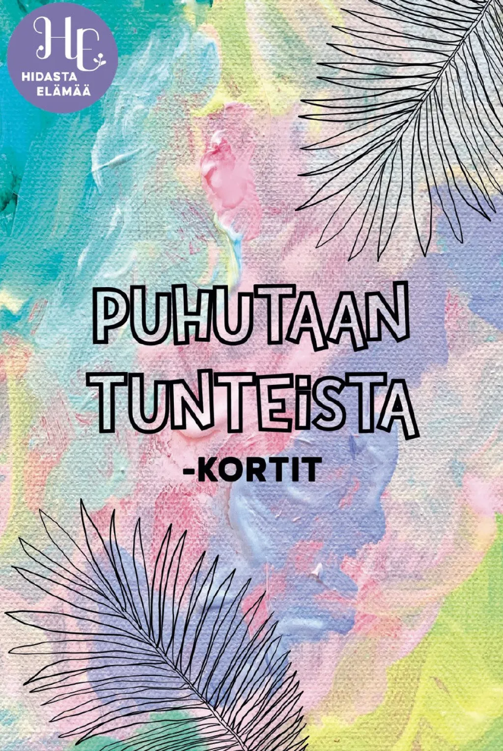 Hidasta elämää Suomi Oy Puhutaan tunteista -kortit Hidasta Elämää* Kehykset Ja Taide|Julisteet Ja Teemapakat