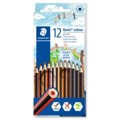 Staedtler Puuvärikynä 12kpl Noris People of the World* Lasten Askartelu Ja Piirustus